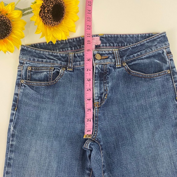 Lilly Pulitzer Main Aline Fit Boot Cut Jean Size 6 - Picture 6 of 8